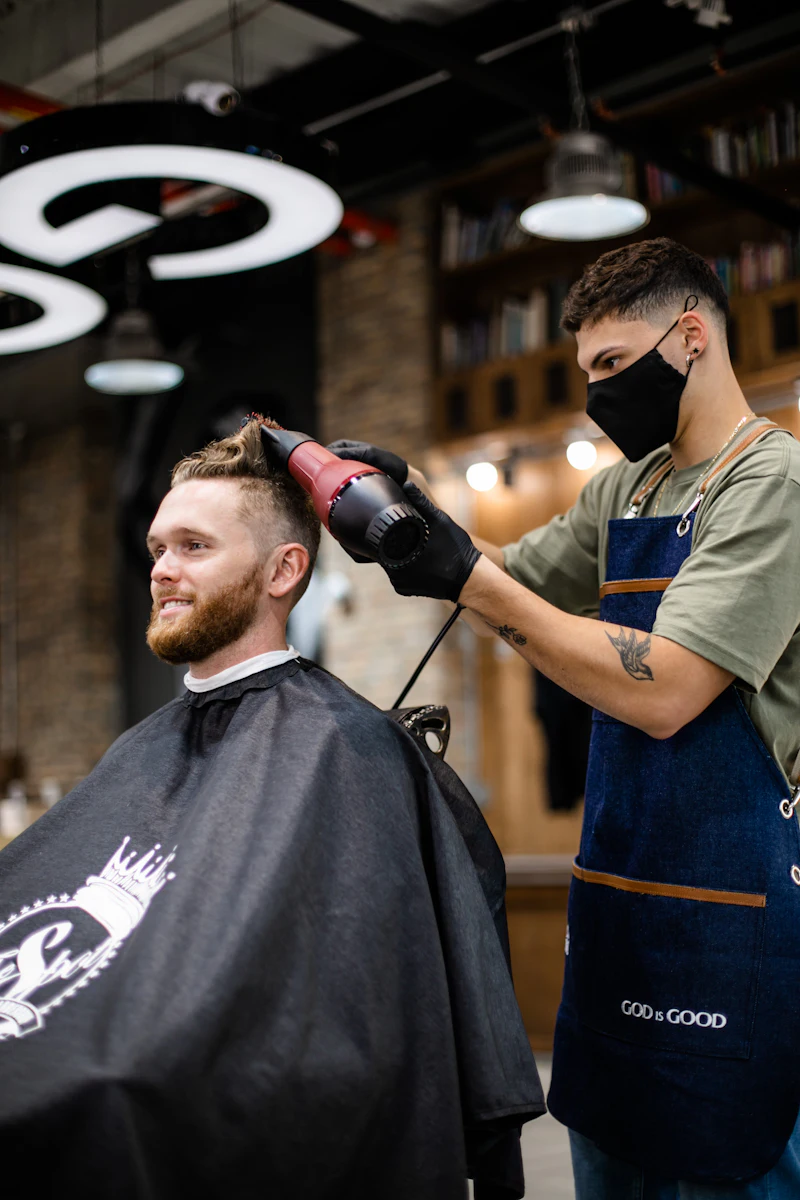 Blow-dry and style
